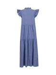 MOS MOSH Waldy Izha Frill Maxi Dress, Regatta