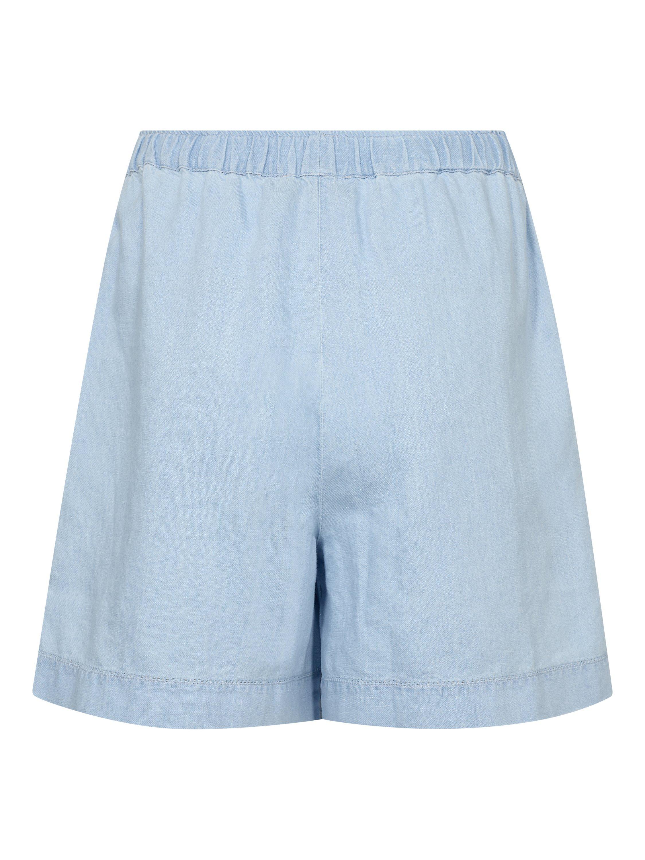 Product image 2 of 2, which shows MOS MOSH Emmi Denim Shorts, Light Blue, L