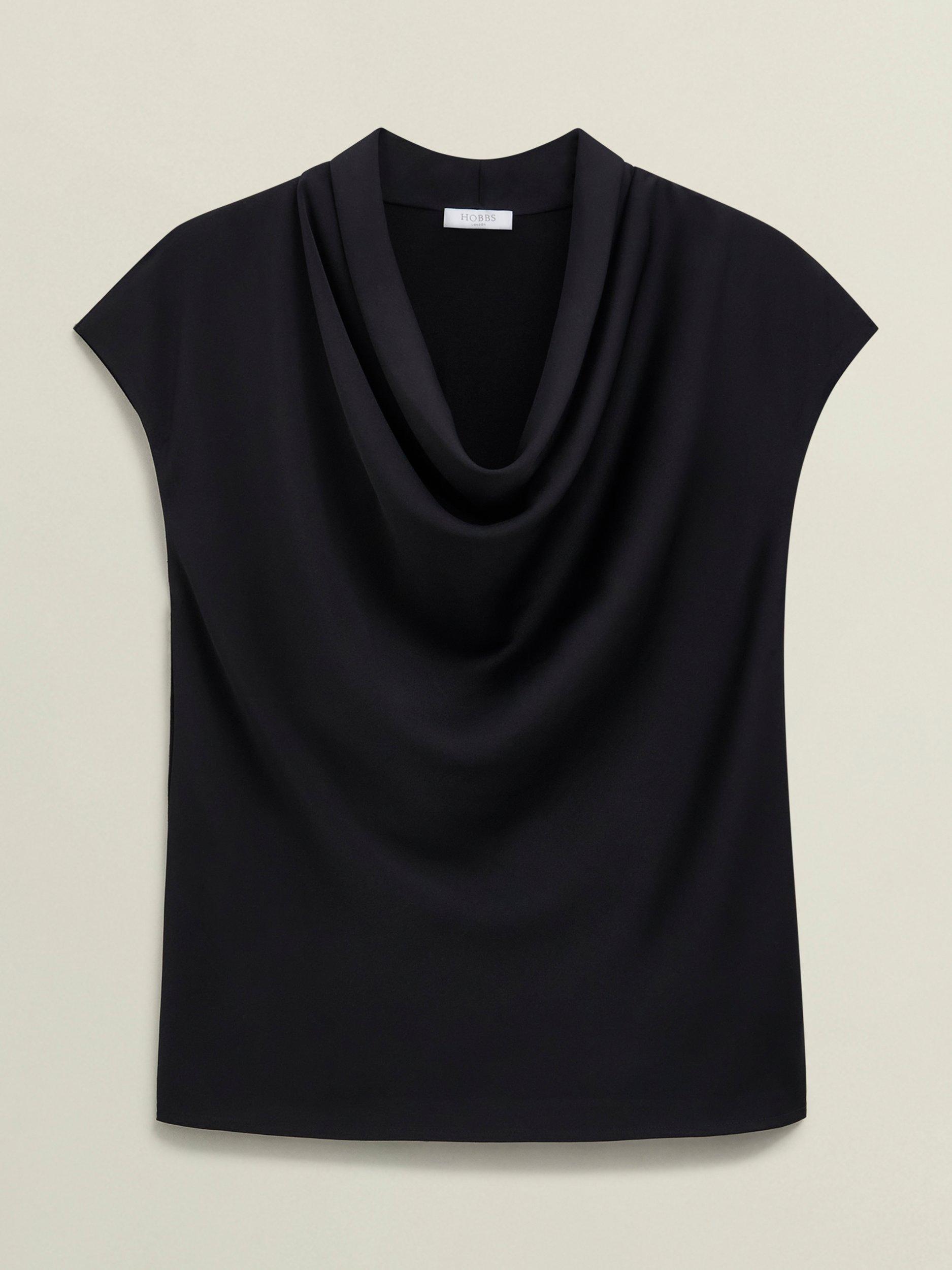 Product image 4 of 5, which shows Hobbs Miranda Top, Black, S