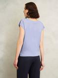 Hobbs Viviana Jersey Top, Maya Blue