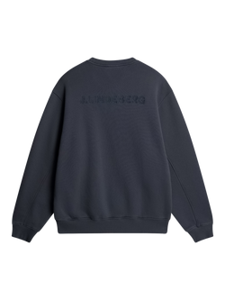 J.Lindeberg Callan Sweatshirt, Mid Blue - view 2, Mid Blue
