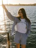 Chelsea Peers Stripe Boxer Style Pyjama Shorts