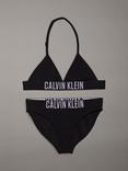 Calvin Klein Kids' Triangle Bikini Set, Black