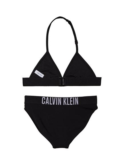 Calvin Klein Kids' Triangle Bikini Set, Black, Pvh Black
