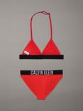 Calvin Klein Kids' Intense Power Bikini Set, Flaming Chili