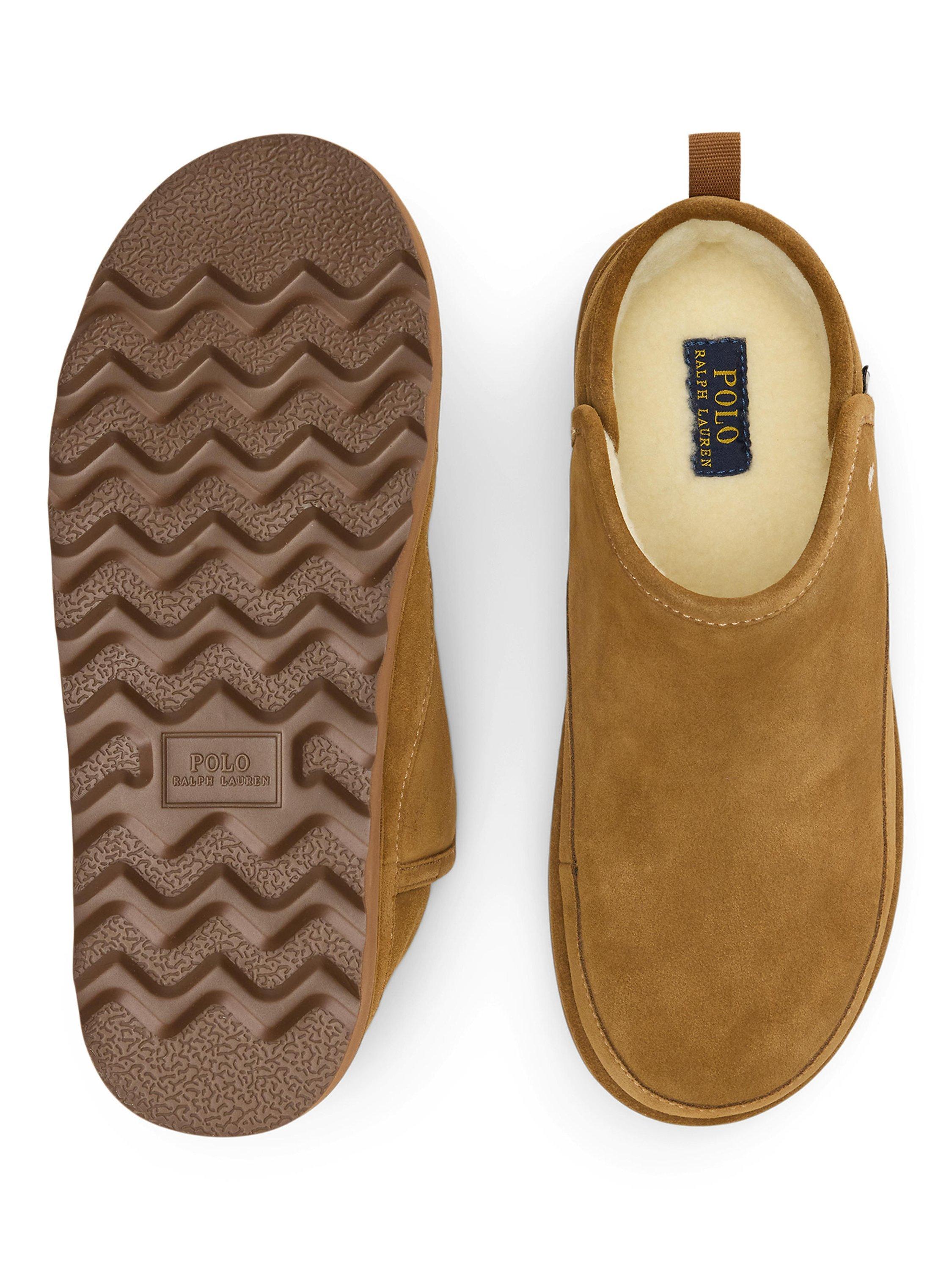Product image 4 of 4, which shows Polo Ralph Lauren Reade Slipper Boots, Chestnut, 10