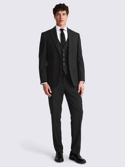 Moss Regular Fit Suit Jacket - view 2, Black