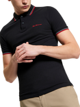 Ben Sherman Organic Cotton Regular Fit Short Sleeve Signature Polo Shirt