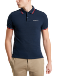 Ben Sherman Signature Pique Polo Shirt, Dark Navy