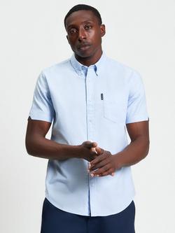 Ben Sherman Signature Organic Cotton Regular Fit Shirt, Sky