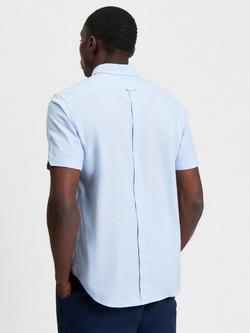 Ben Sherman Signature Organic Cotton Regular Fit Shirt - view 2, Sky