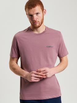 Ben Sherman Organic Cotton Regular Fit Short Sleeve Signature T-Shirt, Blush Pink