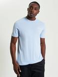 Ben Sherman Organic Cotton Regular Fit Short Sleeve Signature T-Shirt, Pale Blue