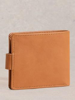 White Stuff Rufus Leather Wallet, Tan - view 2, Tan