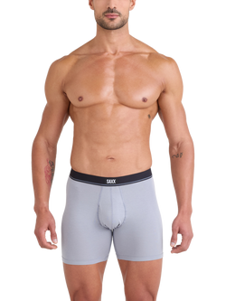 Saxx Essential Boxer Briefs, Red Maroon - view 2, Red Maroon