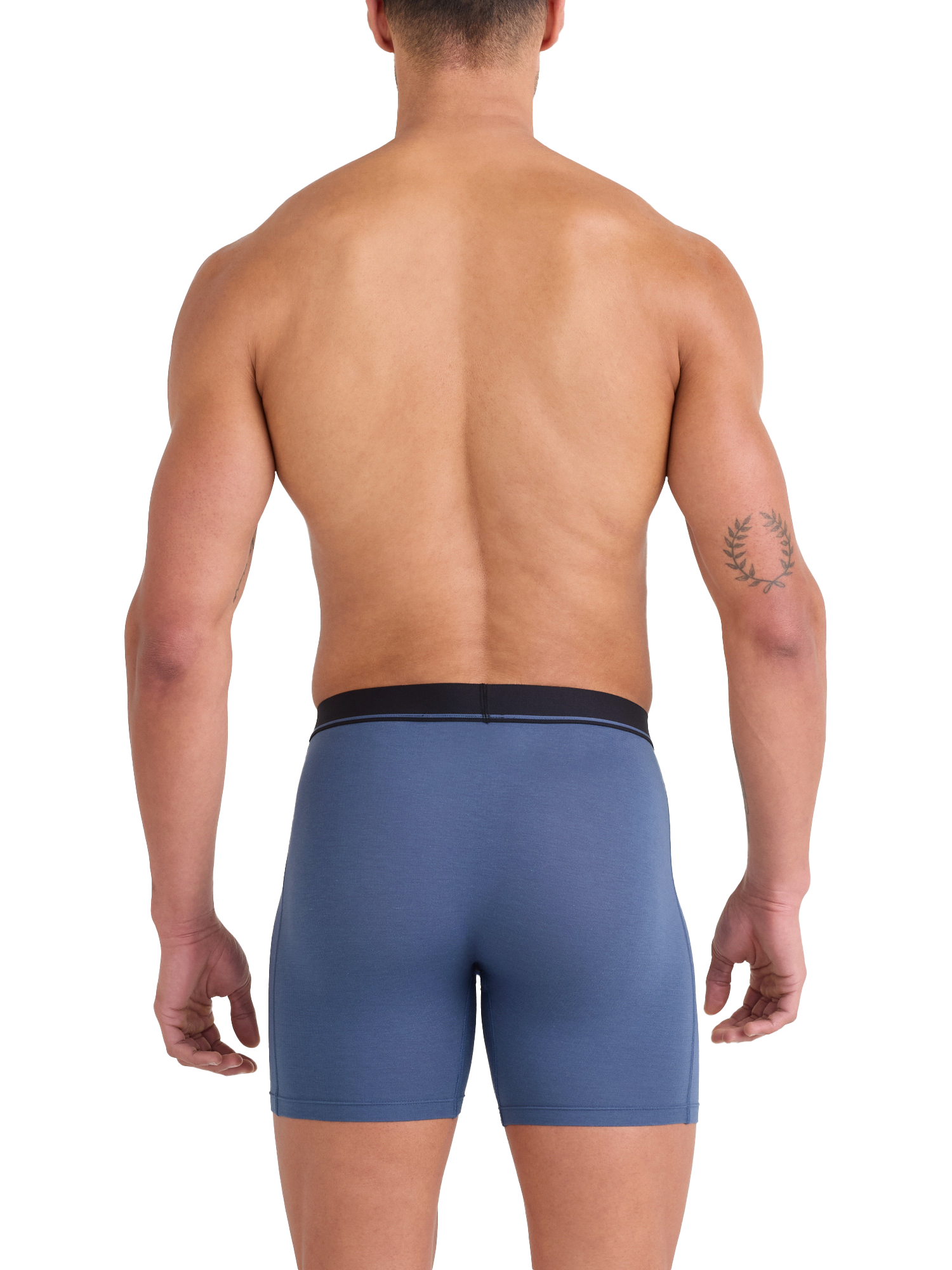 Product image 5 of 7, which shows Saxx Essential Boxer Briefs, Red Maroon, S