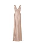 Rewritten Amelia Satin Bias Cut Bridesmaids Dress