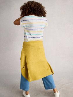 White Stuff Nelly Stripe T-Shirt, White/Multi - view 2, White/Multi