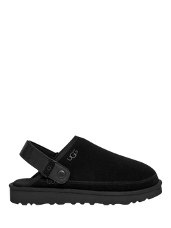UGG Golden Coast Suede Slippers, Black