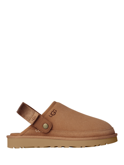 UGG Golden Coast Suede Slippers, Chestnut