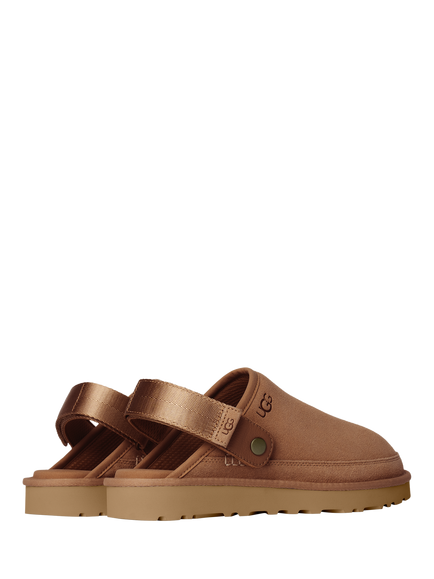 UGG Golden Coast Suede Slippers - view 2, Chestnut