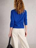 White Stuff Lulu Long Sleeve Cardigan, Blue
