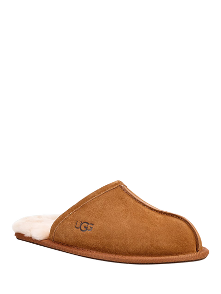UGG Scuff Slippers, Black - view 2, Chestnut