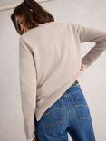 White Stuff Olive Organic Cotton Blend Round Neck Jumper