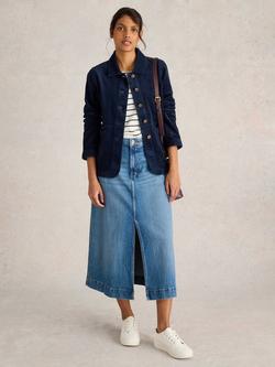 White Stuff Carrie Corduroy Jacket, Dark Navy, Dark Navy