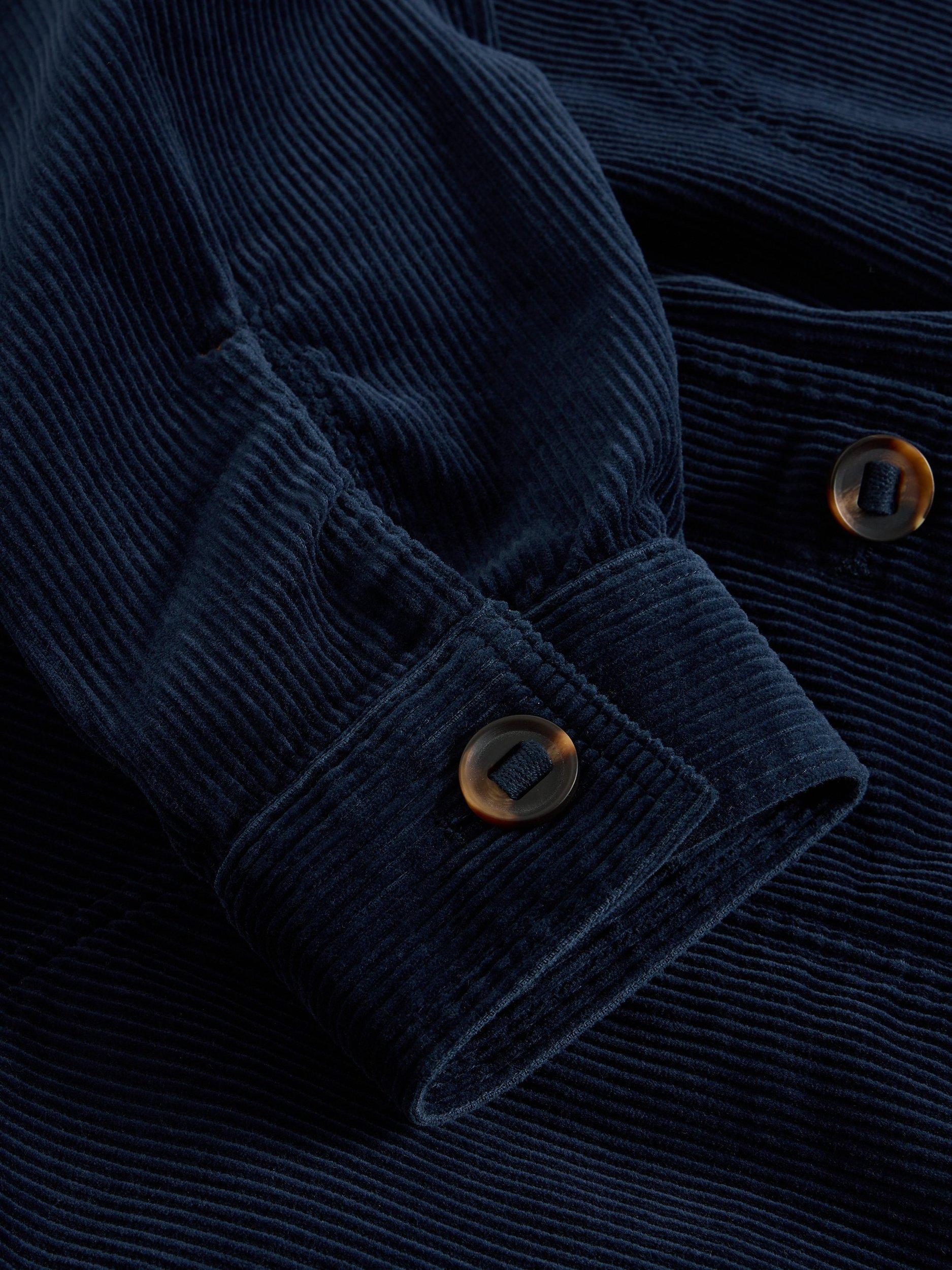 Product image 6 of 6, which shows White Stuff Eden Corduroy Jacket, Dark Navy, 6