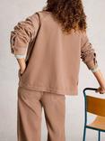 White Stuff Eden Cotton Long Sleeve Collar Jacket