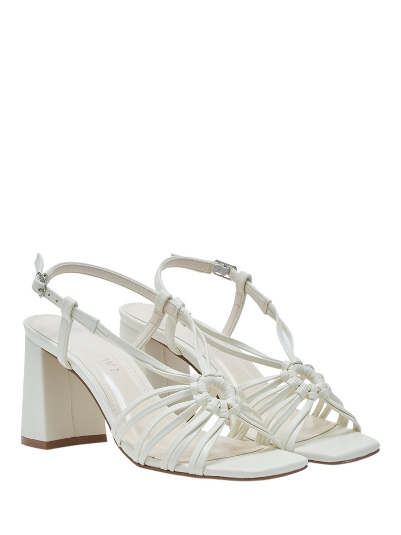 Product image 2 of 4, which shows Rainbow Club Calista Strappy Sandals, Cream, 3S