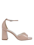 Rainbow Club Solange Patent Block Heel Sandals, Blush