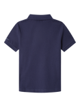 Hackett London Kids' Cotton Slim Fit Polo Shirt, Ink Blue