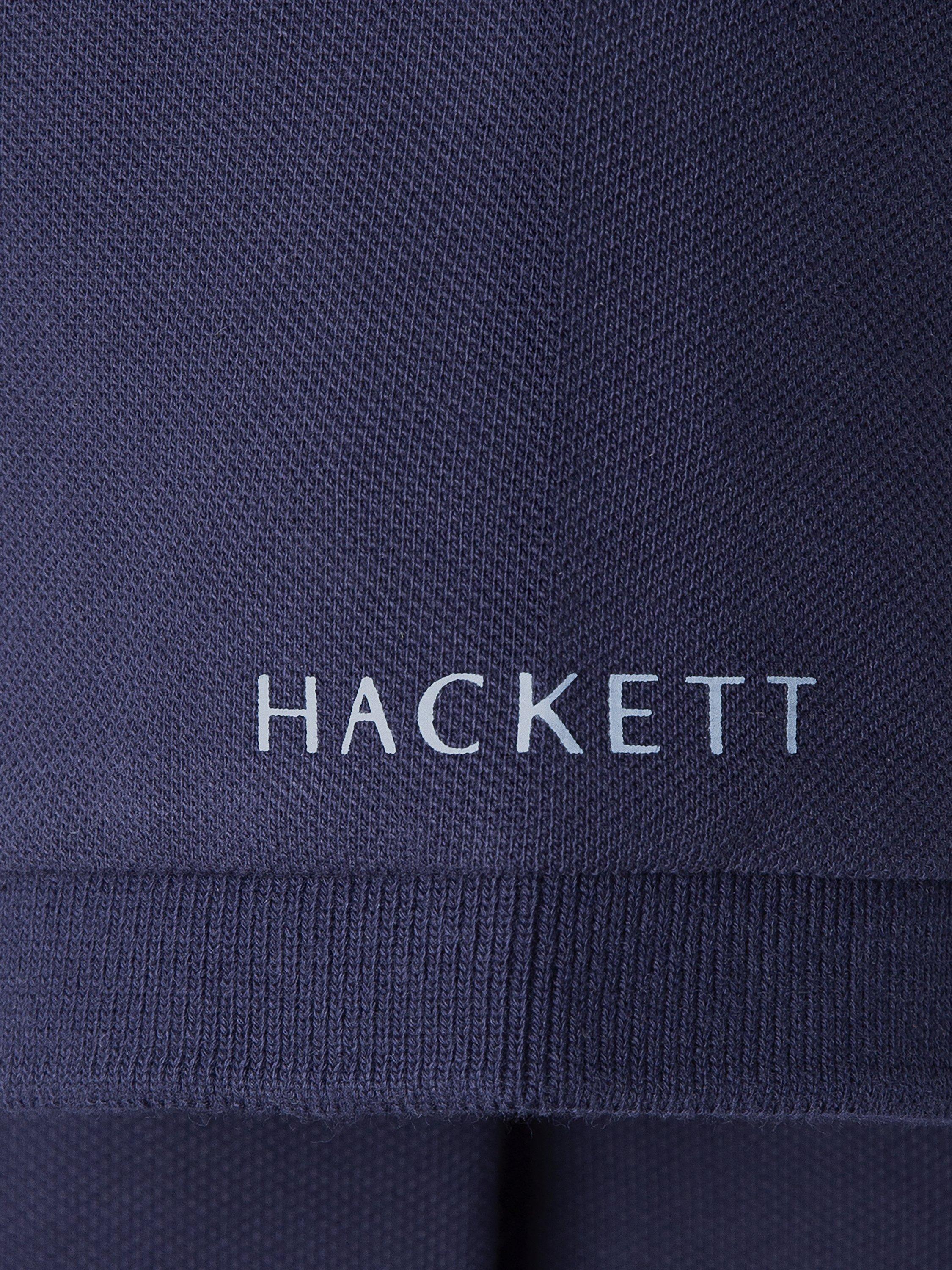 Product image 4 of 4, which shows Hackett London Kids' Cotton Slim Fit Polo Shirt, Ink Blue, 2 years