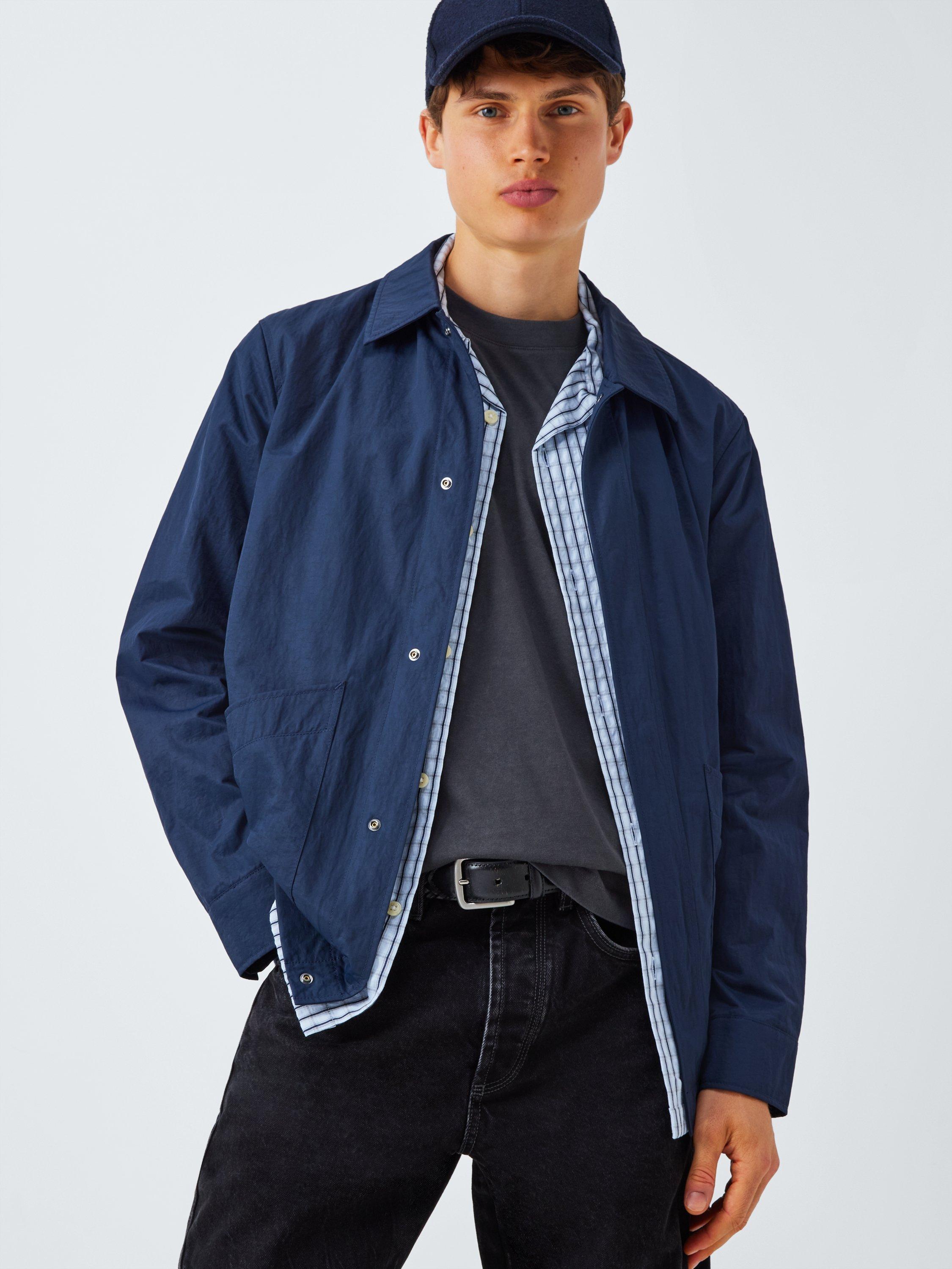 Product image 6 of 6, which shows Kin Garment Dyed Cotton T-Shirt, Meteorite, S