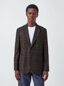 John Lewis J. Lewis The Check Blazer, Brown Check, Brown Check