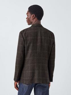 John Lewis J. Lewis The Check Blazer, Brown Check - view 2, Brown Check