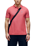 Psycho Bunny Classic Logo Pique Polo Shirt, Rubi Quartz