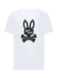 Psycho Bunny Derek Graphic Logo T-Shirt, White