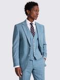 Moss Slub Suit Jacket, Blue