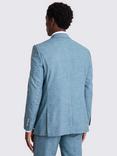 Moss Slub Suit Jacket, Blue