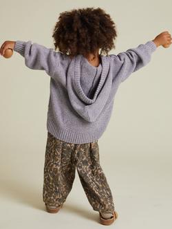 Claude & Co Kids' Harley Cotton Hoodie, Lilac - view 2, Lilac