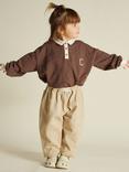 Claude & Co Kids' Sacha Relaxed Trousers, Sand