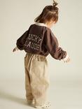 Claude & Co Kids' Sacha Relaxed Trousers, Sand
