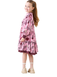 Angel & Rocket Kids' Frill Print Dress