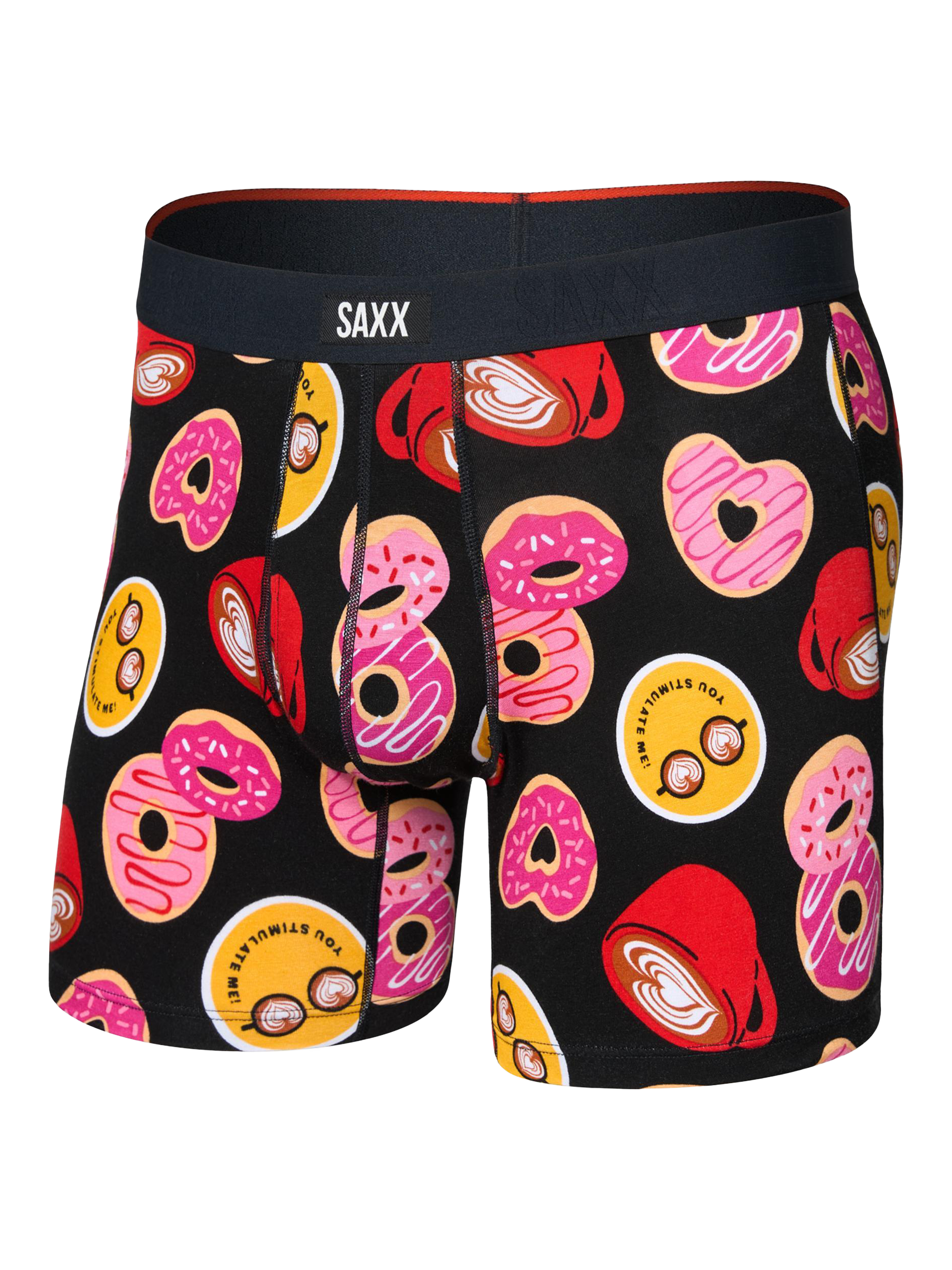 Product image 1 of 4, which shows Vibe Xtra Trunks, Pink Mid, S