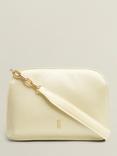 Hobbs Milan Clutch Bag, Pale Yellow