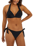Accessorize Tie Side Bikini Bottoms, Black
