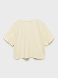 Mango Kids' Oahu Cotton T-Shirt - view 2, Yellow
